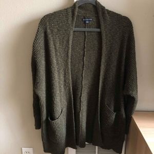 American Eagle oversized knit cardigan